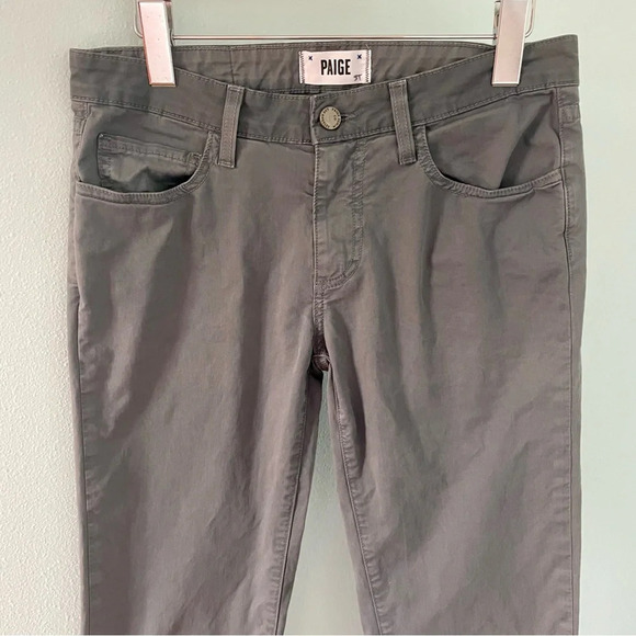 Paige Normandie Mens Slim Straight Leg Denim Jeans 28X30 Gray 28 - Picture 3 of 13